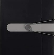 Herlitz 11205986 Polypropylene (PP) Black Square Cut Folder 11205986