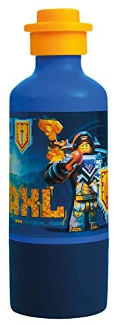 LEGO Drinking Bottle Nexo Knights, Bright Blue, Lego Nexo Knights, Bright Blue, 350 ml