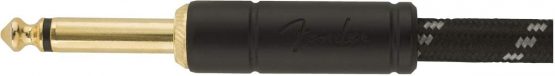 Fender 990820092 Deluxe Series Instrument Cable - 10 ft – STR/STR – Black Tweed - Image 3