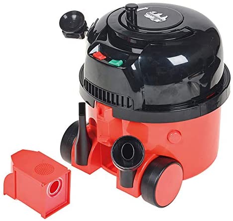 Casdon Henry & Hetty Toys, Henry Vacuum Cleaner, Red Vacuum Cleaning Toy with Real Function & Nozzle Accessories - Image 4