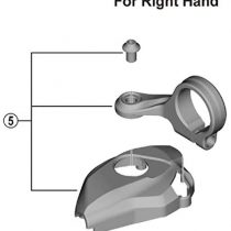 Shimano Spares SL-M8100 Right Hand Cover Unit