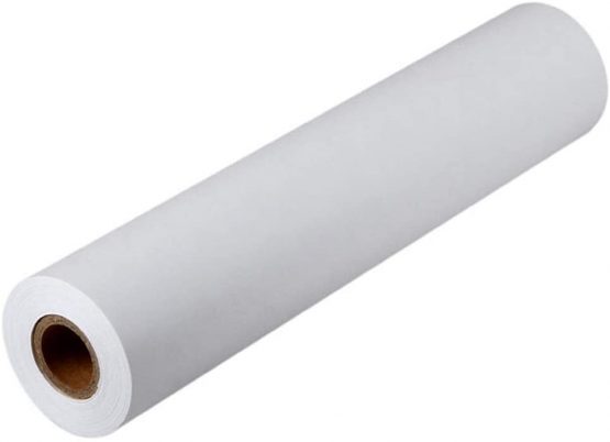 Toyvian 1Pcs White Kraft Arts Paper Roll for Paints, Wall Art, Easel Paper, Fadeless Bulletin Board Paper