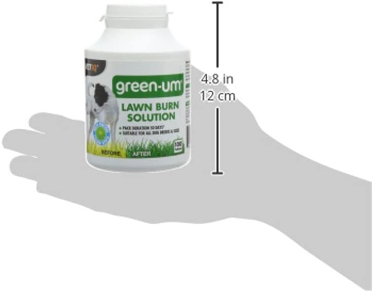 VETIQ Green-Um Lawn Burn Solution, Dog Urine Neutraliser Tablets to Control Nitrogen in Urine to Prevent Lawn Yellow Spots - Image 4
