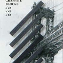 KOH-I-NOOR 4390 Graphite Blocks, Black, Set of 6