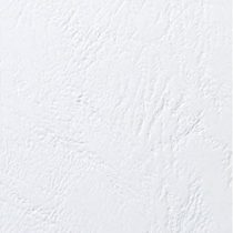GBC LeatherGrain Binding Covers 250gsm A5 White (Pack of 100)