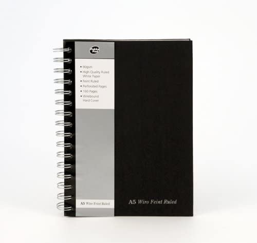 Pukka Pad, Black Wirebound Pad A5 - Image 2