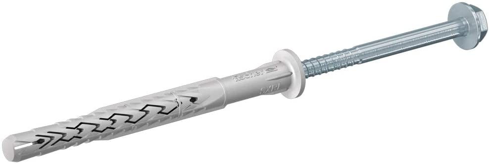fischer Frame Fixing Sxrl 8 x 80 Fus, Pack of 50, 540129, Grey - Image 2