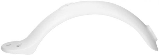 Alomejor Scooter Fender Electric Scooter Fender Rear Mudguard E-Bike Fender Repair Part Mudguard for Scooter Electric Bike E-Bike(White)