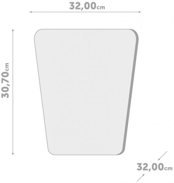 Balvi - Basket wastebasket . Quirky design for basketball fans. Made in very strong plastic. White colour. - Image 4