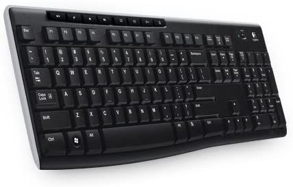 Logitech Wireless Keyboard K270 Radio Transfer, PC/Mac, Keyboard