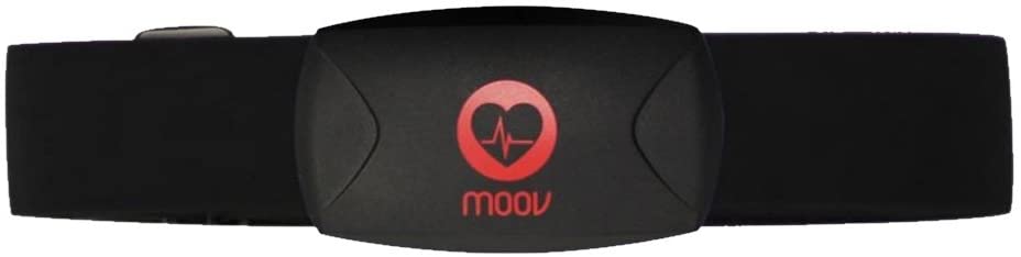 MOOV, HR BURN, Chest Strap, Sweatband, Sweat-absorbing, Physical Activity Log, Wireless, Heart Rate Tracking
