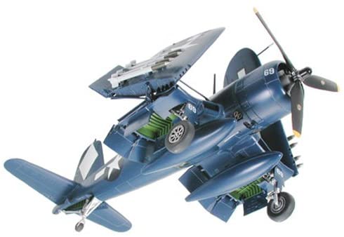 TAMIYA 300061085-1:48 Vought F4U-1D Corsair, blue, Mittel - Image 3