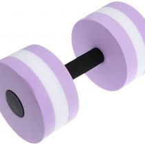 VORCOOL 1 Pcs Aquatic Exercise Dumbells EVA Water Barbells Hand Bar For Water Resistance Aerobics Swimming Trainning (Purple)