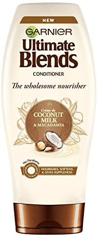 Garnier Ultimate Blends Coconut Milk Dry Hair Conditioner, 400 ml