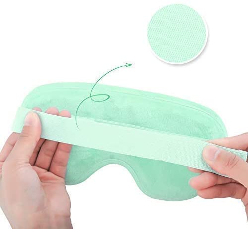 Newgo®eye Mask Cooling Reusable Hot Cold Compress Gel Beads Eye Mask