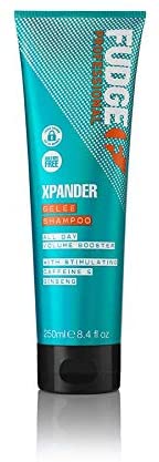 Fudge Professional Xpander Volumizing Shampoo, 180 Percent Denser Hair, for Fine Flat Hair
