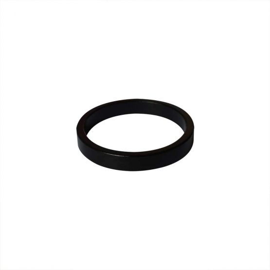 Yuauy Bicycle Headset Stem Washer Spacer 2/3/5mm and 10mm x 3pcs Fits 1-1/8" (28.8mm) heads steerer tubes for MTB Road Bike Aluminium Alloy Black - Image 3