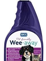 RSPCA Wee-Away Pet Friendly Stain and Odour Remover, 500 ml, Clear