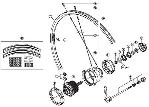 SHIMANO Unisex 000 9121 Bike Parts, Standard, One UK - Image 3