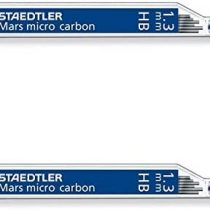STAEDTLER Mars micro carbon 250 1.3mm HB - Pencil lead refills - 2 Tubes / Packs (2 * 6 Leads) HB