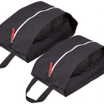 TRAVELTO Shoe Bag 2 PCS for Storage and Carrying - Perfect for Travelling - Waterproof, Light and Durable Nylon, Breathable, for All Kind of Shoes