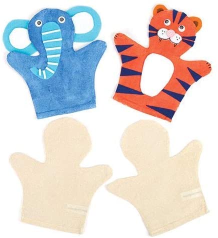 Baker Ross E562 Make Your Own Puppet, for Children to Paint Personalise and Use for Arts and Crafts Projects (Pack of 6) - Image 2