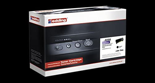 Edding Toner 2 x 6008 Replaces Lexmark 50 °F2U00 – Black – 20000 Pages - Image 2