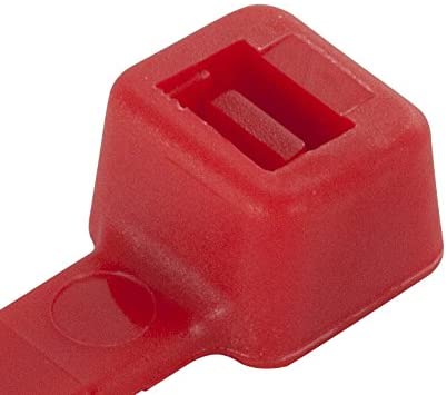 Gocableties Red Cable Ties, 300mm x 4.8mm, Pack of 100, 12" Premium Nylon Zip Ties, Multi-Purpose Plastic Tie Wraps - Image 4