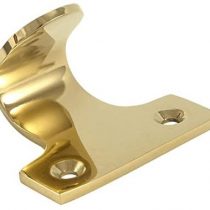 Merriway BH04745 EB Brass Plated Sash Window Lift Pull Handle - Pack of 8