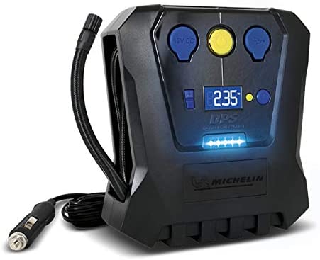 MICHELIN 12V Programmable Compressor 009519, Black, Programmierbarer Kompressor 12 V