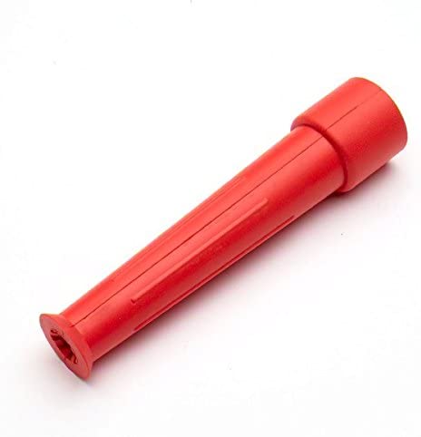 Merriway BH03685 (1 pc) Red Tap Swirl for 15mm-18mm Taps
