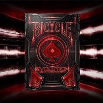 Bicycle Evolution Deck (Red) by USPCC - Trick by Bicycle