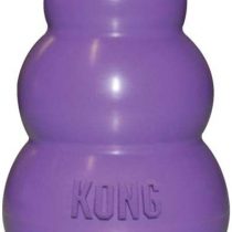 KONG - Kitty KONG,Durable Natural Rubber Cat Toy- Fun to Stuff with Kibble or Treats, Unpredictable Bounce