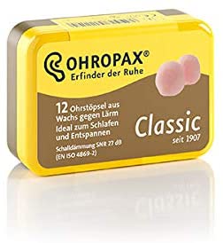 Ohropax Classic Wax Mouldable Earplugs 3 Packs (18 works), Pink, 12 count (Pack of 3) - Image 2