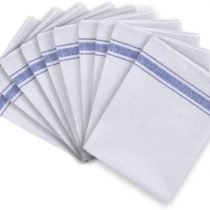 Cotton Catering Tea Towels Pack of 10 Kitchen Restaurant Bar Glass Cloths