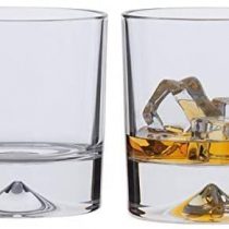 Dartington Crystal TU10/5/P - Handmade Old Fashioned Dimple Tumbler, Set of 2 x 330ml
