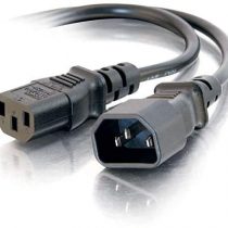 C2G 1.8m 14 AWG Computer Power Extension Cord (IEC320 C13- IEC320 C14)