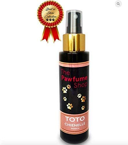 The Pawfume Shop, Toto Chienelle, Female Dog Perfume Spray, Suitable For all Breeds & sizes, For Fresh Scent & Odour Control