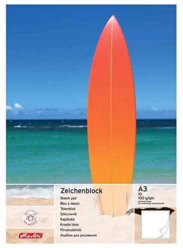 Herlitz 452300 Drawing Pad A3 with 10 Sheets, Pack of 10 with 8 Assorted Designs (No Motif Selection Possible) - Image 2