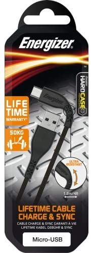 ENERGIZER C41UBMCGBKT - Micro-USB cable 1.2 m - Black, gold - Image 4