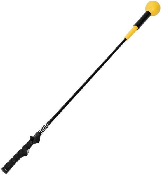 Dwawoo Golf Swing Trainer, Golf Training Aid Correction Golf Strength and Tempo Training Tool Golf Club Equipment