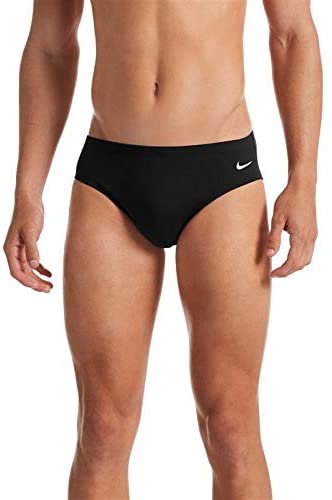 NIKE Brief Men's Swimwear, Black, M, 32