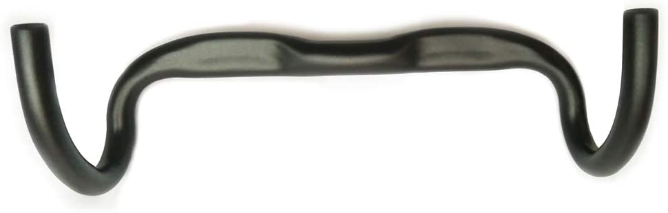 UPANBIKE Road Bike Handlebar Aluminum 31.8mm*420mm Drop Bar Horns Bent Bar, Black - Image 4