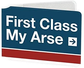 Brainbox Candy First Class My Arse Travelcard Oyster Wallet, Multicolour