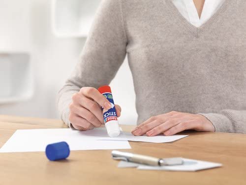tesa UK 4 x 20 g Glue Stick ecoLogo, Solvent-Free and Washable, Blue, 4 x 20g - Image 3