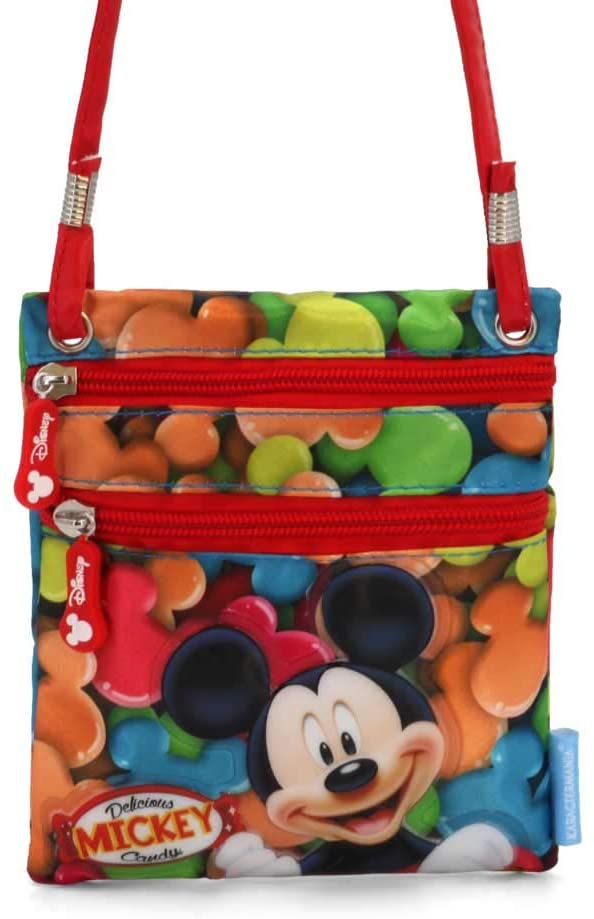 Disney Mickey Mouse Delicious-Action Mini Vertical Shoulder Bag, Red, 14.5 x 17 cm - Image 2