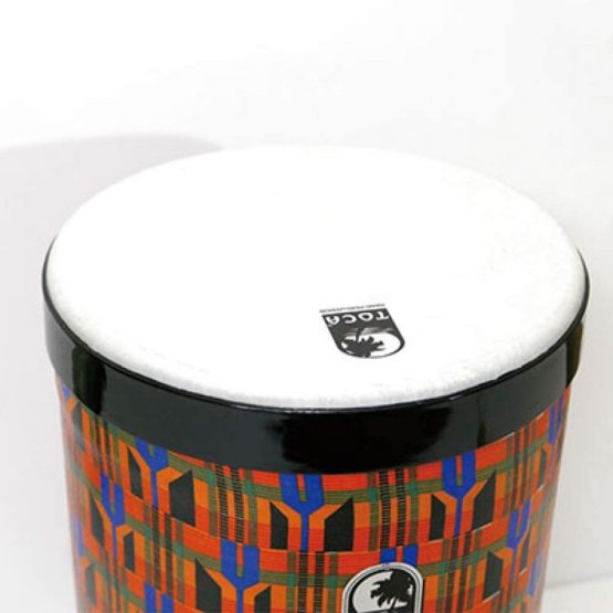 Toca Nesting Drums Tom Tom Freestyle II Finish: Kente Kloth, 16" TF2NT-16K - Image 2