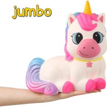 Anboor 9.1 Inches Squishies Giant Unicorn Horse Jumbo Kawaii Soft Slow Rising Scented Animal Squishies Stress Relief Kid Toys Decorative Props