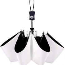 White Umbrella，Cuby，Lightweight，Automatic Open/Close, Fashion，Slip-Proof Handle for Easy Carrying by
