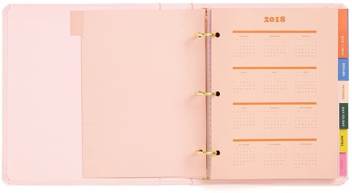 ban.do Women's Pink Undated Hardcover Holiday Travel Daily Planner, I'm Outta Here - Image 3